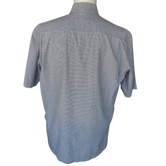 BALMAIN Paris SZ M 100% Cotton Men's Short Sleeved Button Down Shirt - Picture 2 of 14